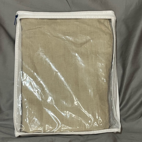 The Company Store Legends Hotel™ Linen Pillow Cover -Oatmeal - Picture 5 of 6